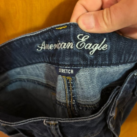 American eagle artist dark wash jeans size‎ 6 - Picture 15 of 16